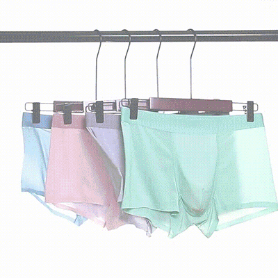 Mænds Is Silke Shorts Undertøj