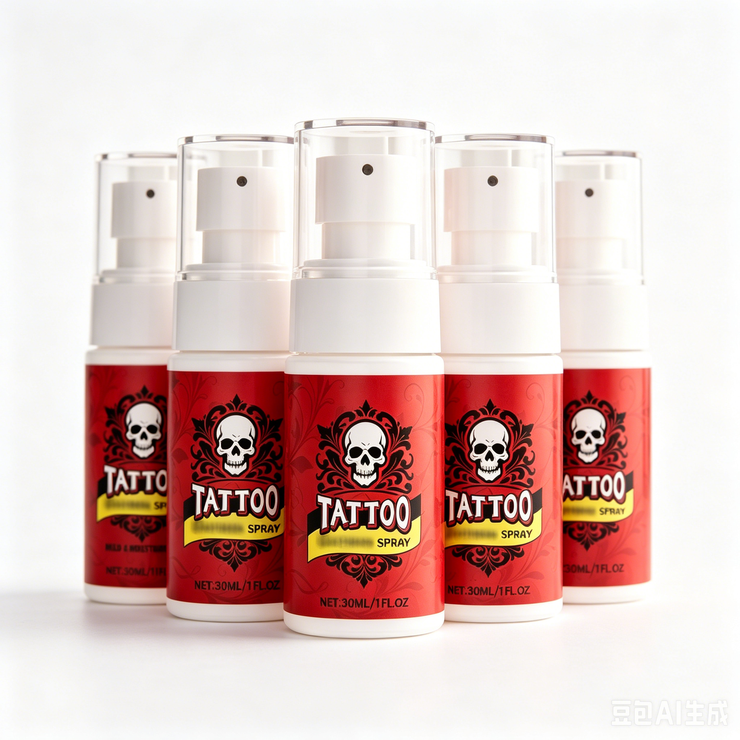 Fugtighedsspray til tatovørpleje