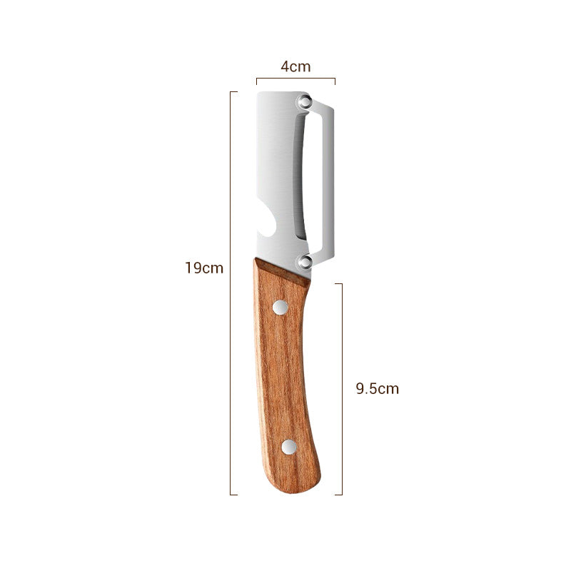 🥕 KØB 2 FÅ 1 GRATIS! 🔥 Multifunktionel grøntsagsskræller til køkkenet – blad i rustfrit stål, ergonomisk håndtag og perfekt til frugt og grøntsager ✨