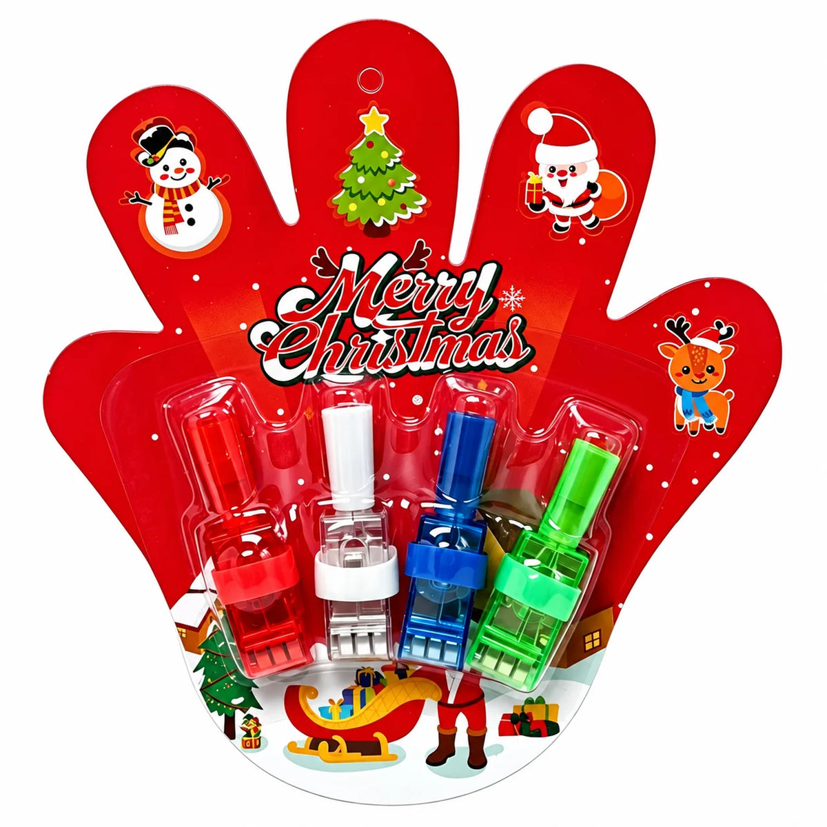 🥳2026 HOT SALE🥳💞 50K+ SOLGT! 🎉💡 50% RABAT! Mini farverige LED-fingerlys – kraftigt flerfarvet lys, enkel tænd/sluk med ét tryk. Blødt elastisk bånd sidder behageligt🎶✨