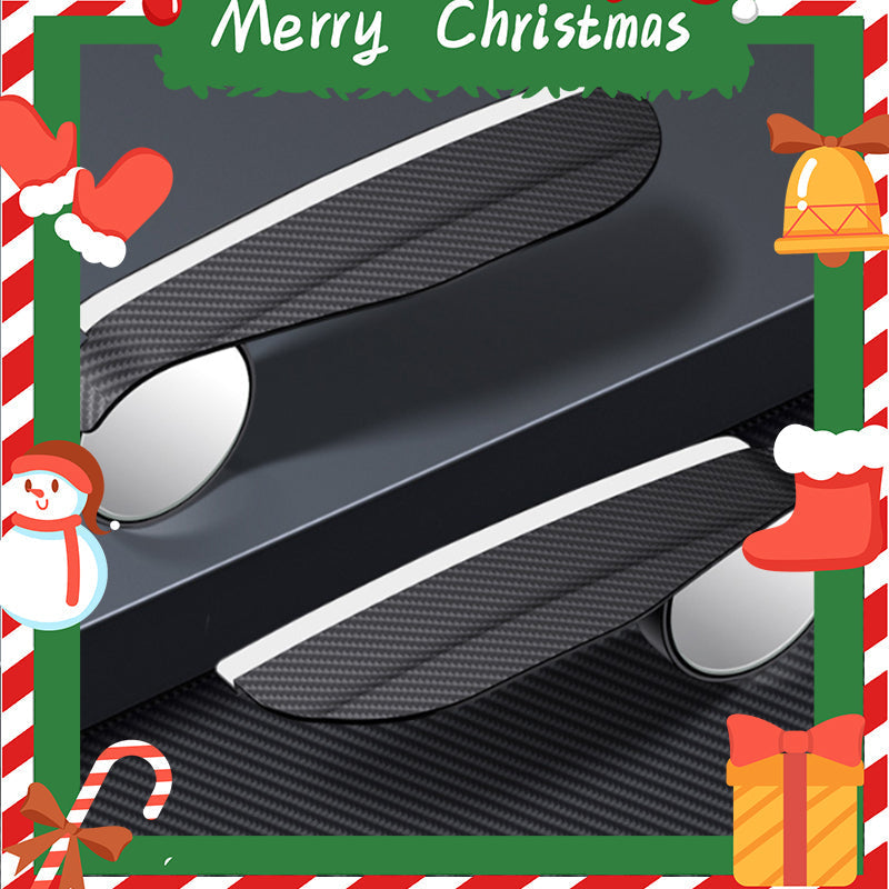 Lille rundt sidespejl til bilen