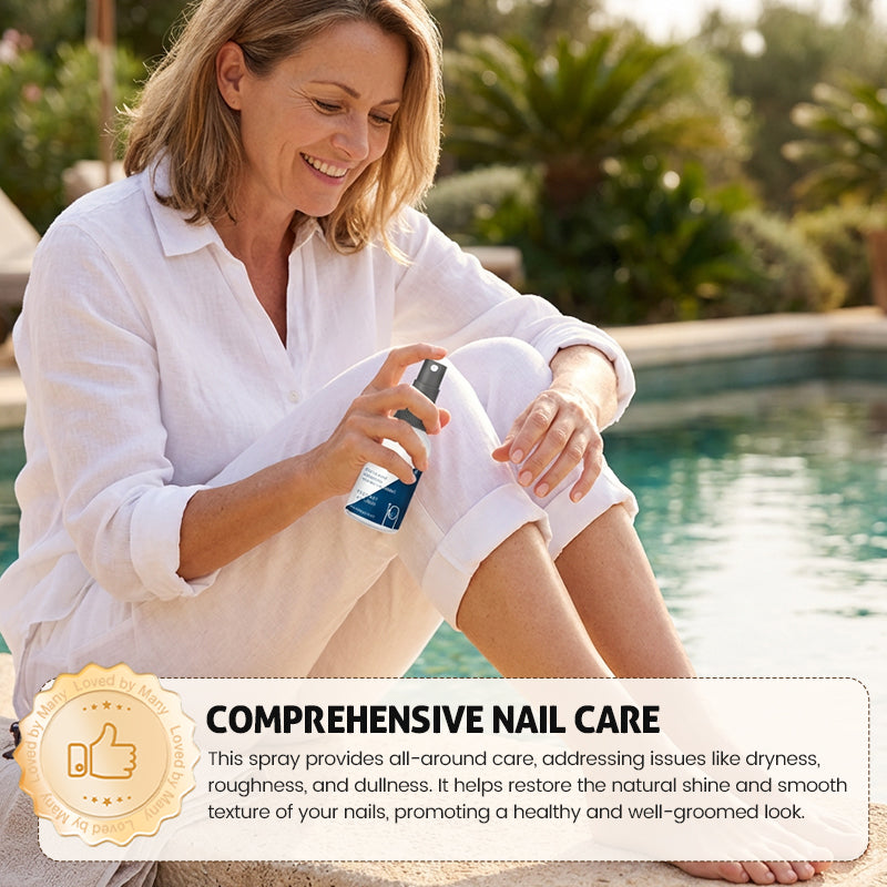 💅🧴 PROMO Nærende reparationsspray til skrøbelige negle ✨