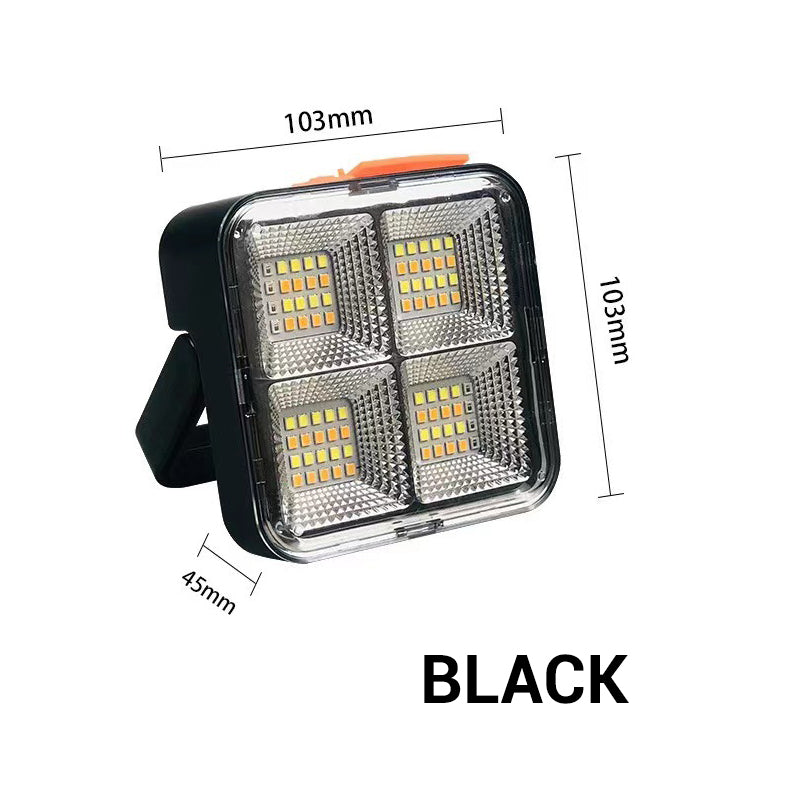 ☀️ Solopladelig LED-arbejdslampe