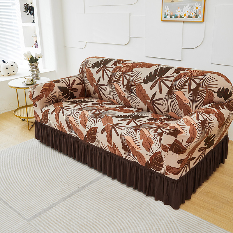 🛋️ BEGRÆNSET TID: 50 % RABAT! 🧵 Universelt, elastisk sofabetræk – med flæset kant og sofabeskyttelse 🏡