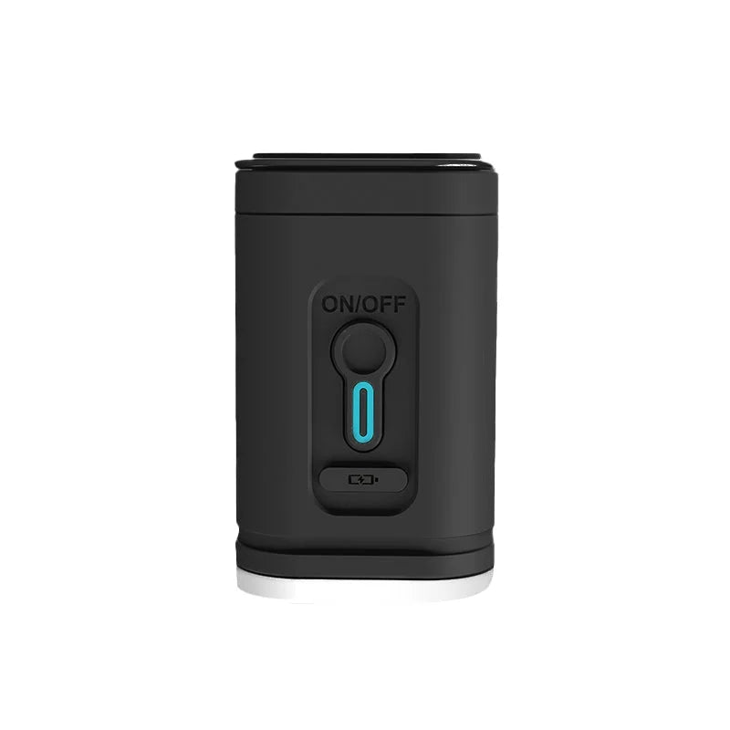 🏕️ Genopladelig camping-luftpumpe – LED-lys, hurtig oppumpning, kompakt – betaling ved levering 🔋