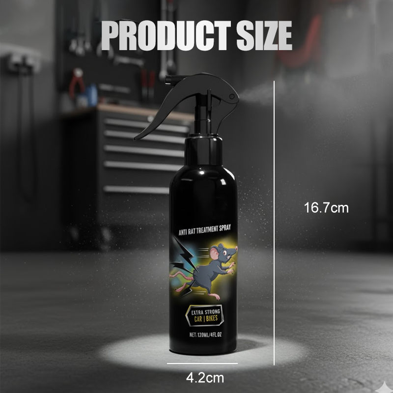 Effektiv gnaverafvisende spray