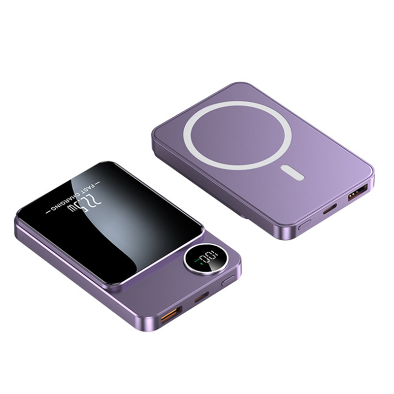 🔋✨Professionel magnetisk oplader til rejsende & professionelle 🧲| 22,5 W kabel & 15 W trådløs | 10.000 mAh | Hurtig levering💥