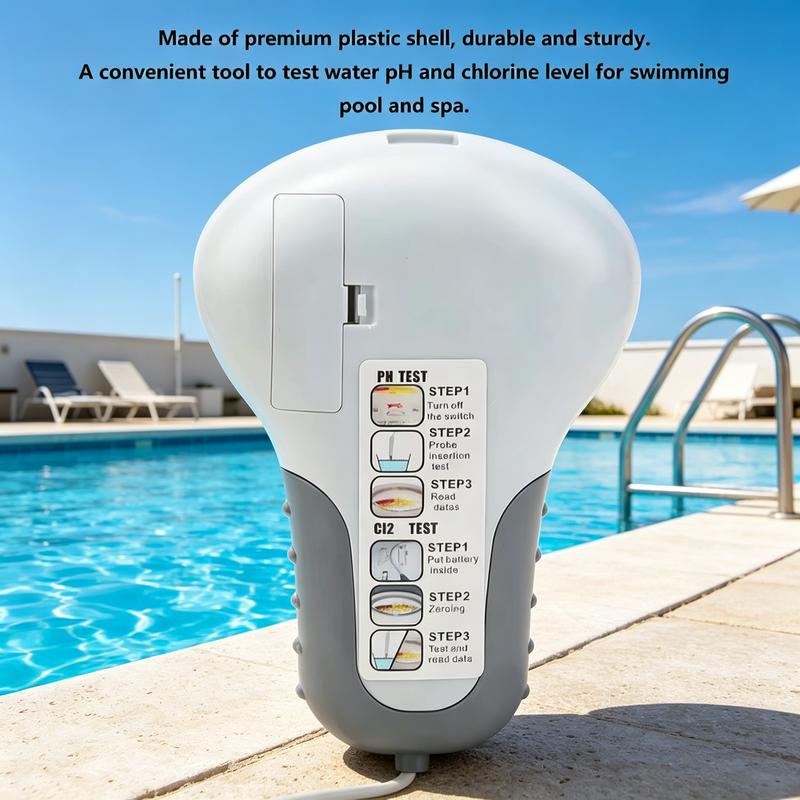 🔬💧 pH- og Cl2-klortester – 50 % RABAT! Præcis måling af pH og klor i poolen – enkel, hurtig og pålidelig. 🔥🏊