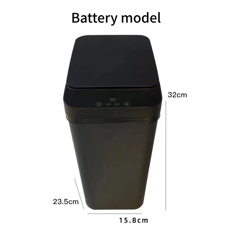 Nine Stars 13-gallon skraldespand med bevægelsessensor