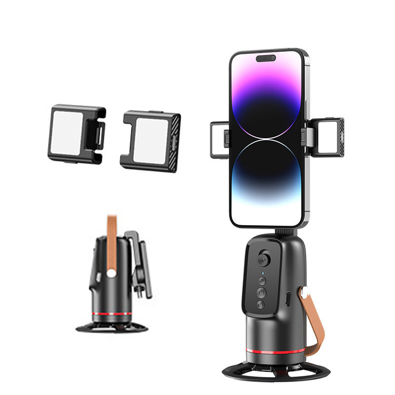 📱 Mobilholder med automatisk ansigtssporing og gestusstyring