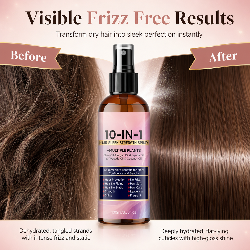Fugtgivende 10-i-1 leave-in-balsamspray