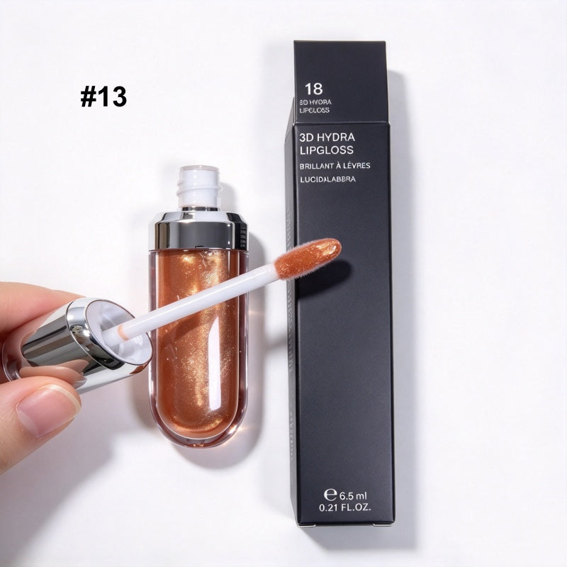 đ Lipgloss med høj glans | 13 nuancer