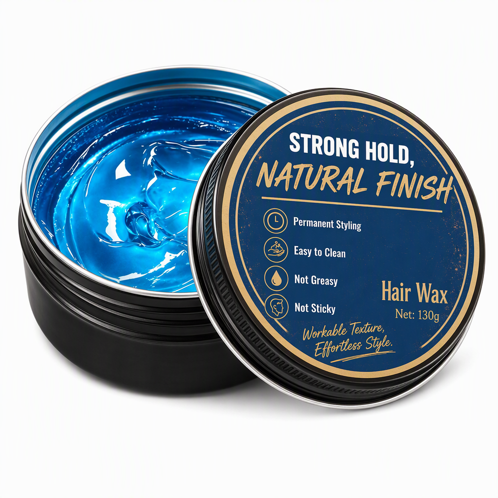 💈 KØB 2 FÅ 1 GRATIS! Flot frisure med frisk cologneduft – stylingpomade til mænd, 130 g
