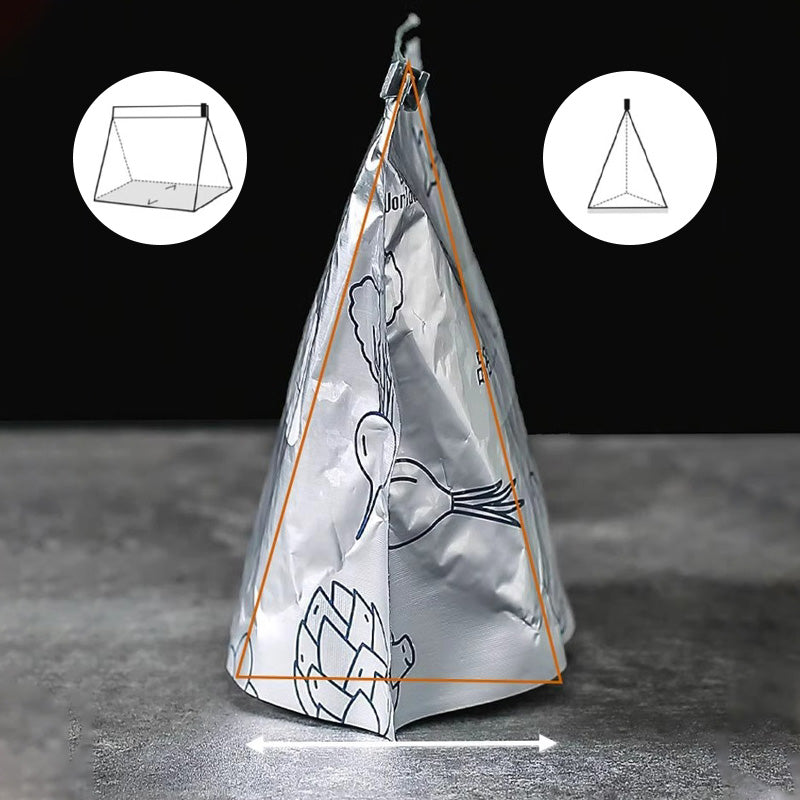 🥦Genanvendelige forseglelige opbevaringsposer i aluminiumsfolie