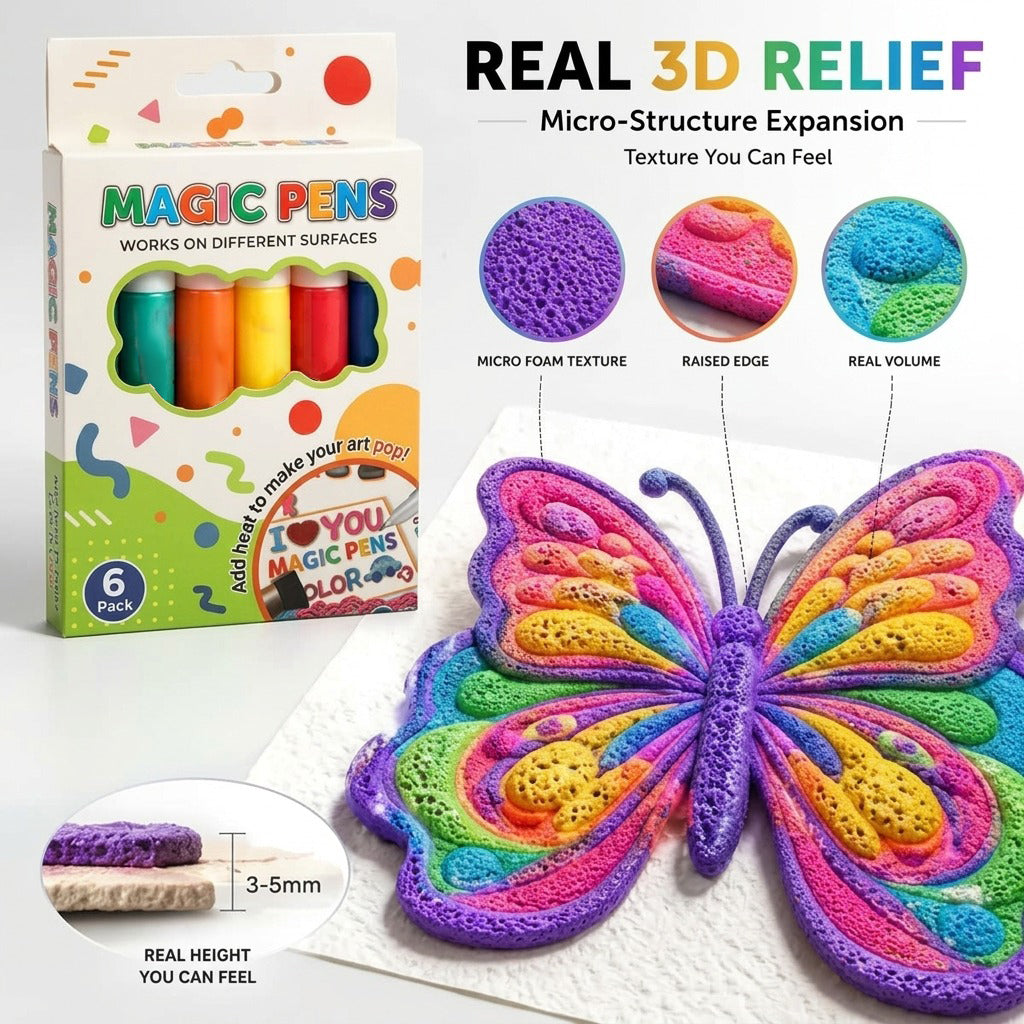 🔮 Magic Pen – 3D tegnepen til kreativ leg