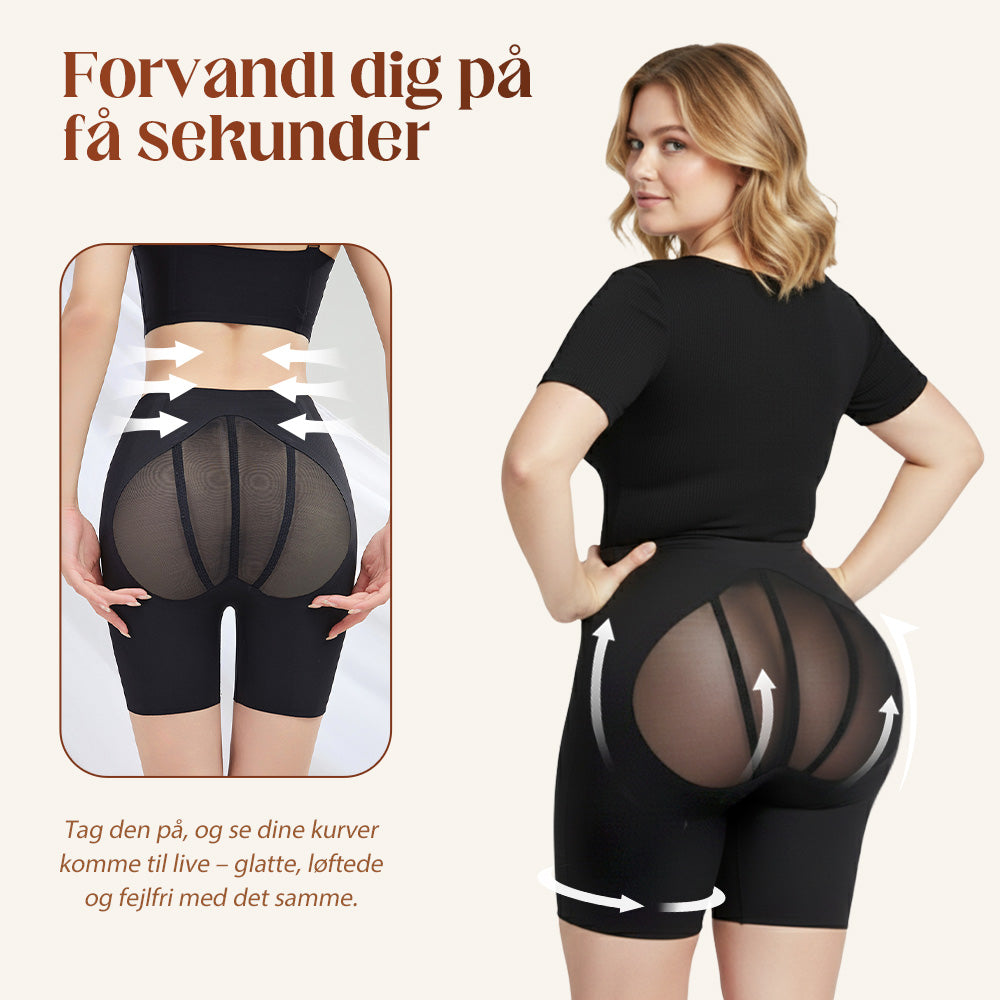 💃Højtaljede numseløftende shapingshorts✨