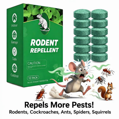 🏠🛡️ 50% rabat! Allround-afskrækkende piller – effektive mod 🐍, 🐀, 🕷️,🪳 , 🐜. Giftfri og sikre for kæledyr. Bruges indendørs og udendørs.