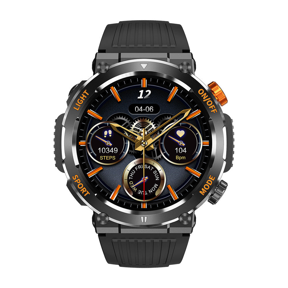 ⌚ Vandtæt smartwatch til sport og udendørs brug