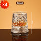 Unikt roterende drikkeglas | ✨ Visuelt spektakulært | 🎁 Perfekt gave til whiskyelskere 🥃