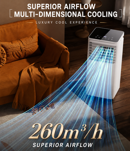 🌬️Lydsvag 3-i-1 bærbar aircondition✅Direkte fabrikssalg⌛Begrænset antal💥Bedste pris