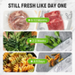 🥦Genanvendelige forseglelige opbevaringsposer i aluminiumsfolie