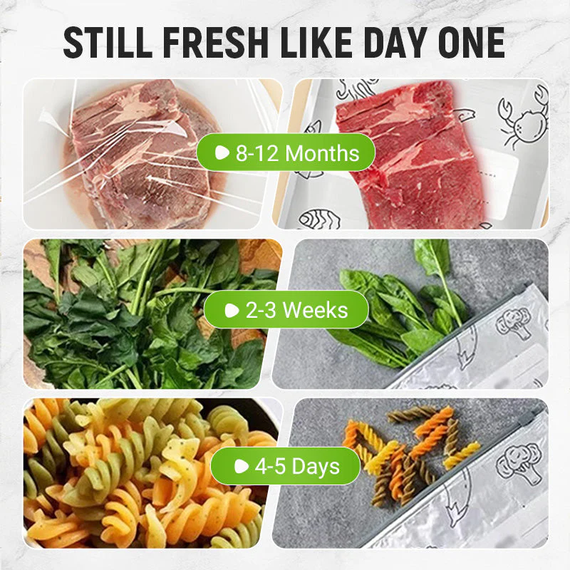 🥦Genanvendelige forseglelige opbevaringsposer i aluminiumsfolie