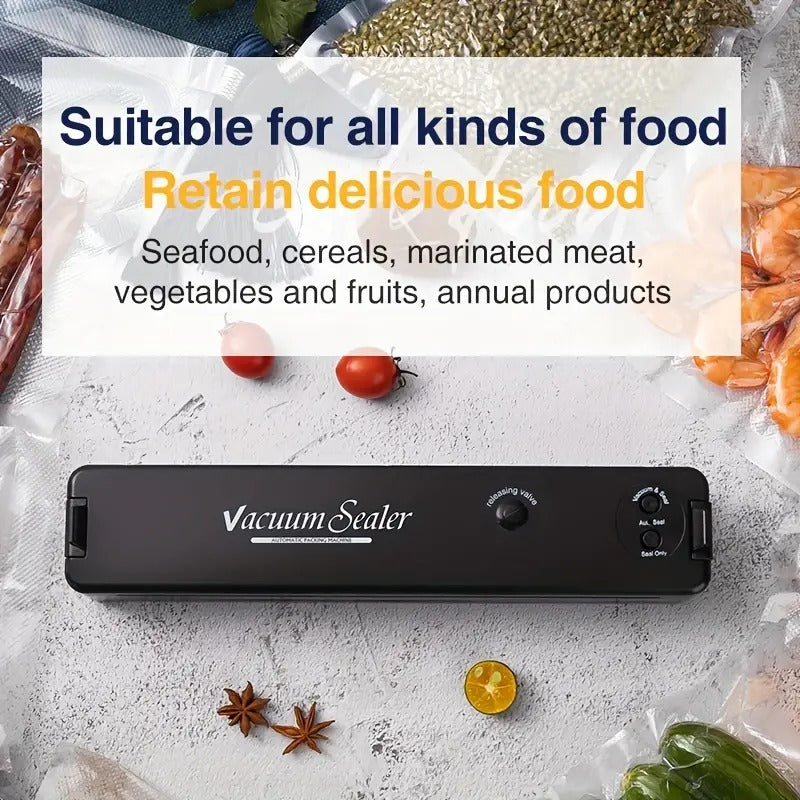 🔥Food Saver vakuumforseglingsmaskine💥💥Tidsbegrænset tilbud: 50 % rabat på ordrer