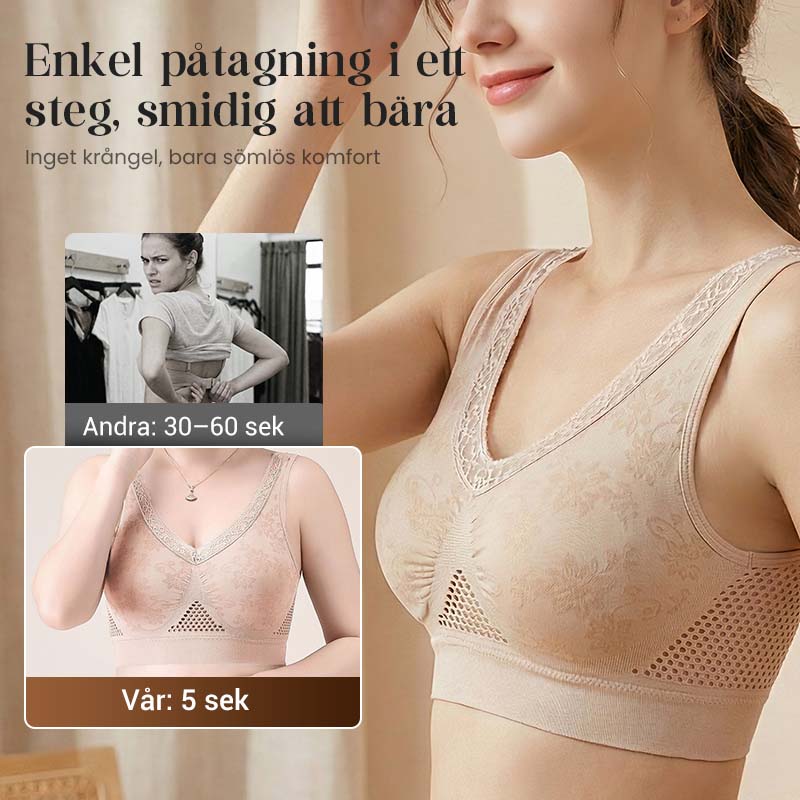【✨KØB 1 FÅ 1 GRATIS】Komfortabel løftende bh i ren bomuld uden knapper