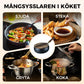 🍳🔥 Ubelagt jernpande – jo mere du bruger den, desto bedre non-stick – uden kemikalier, uden afskallende belægning 🍳