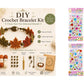 🧶Naturinspireret DIY-hæklet armbåndssæt 🧘 mindsk stress, mens du skaber bærbar kunst med dine egne hænder