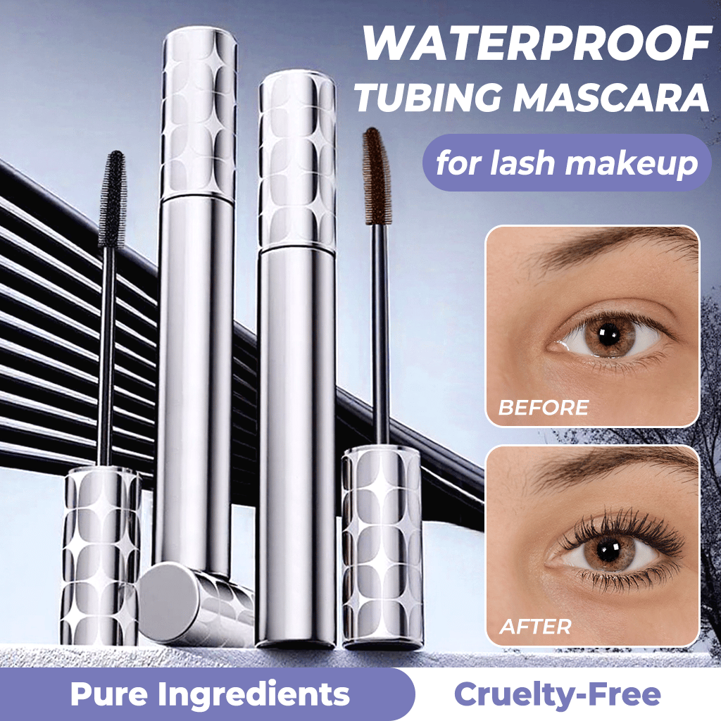 🎁Sidste dag: Køb 1 få 1 gratis💖Tubing Mascara i sort og brun – et sæt til øjenvipper