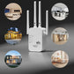 🏠 1200 Mbps WiFi-forstærker – dækker 930 m², 50 enheder og dual band boost 🌐