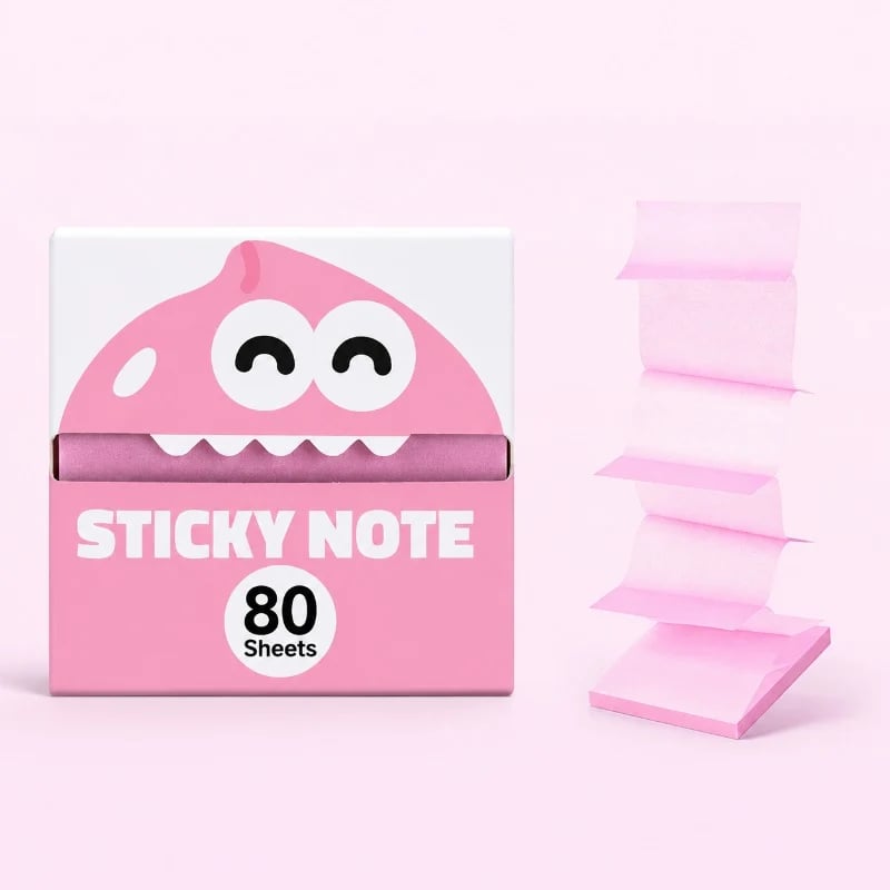 🎁💝70 % RABAT!!! – Klar til jul! 🎄Gennemsigtige glitter-notes med udtræk (inklusive julemotiver og frugtmotiver) – 6 æsker, 80 ark pr. æske