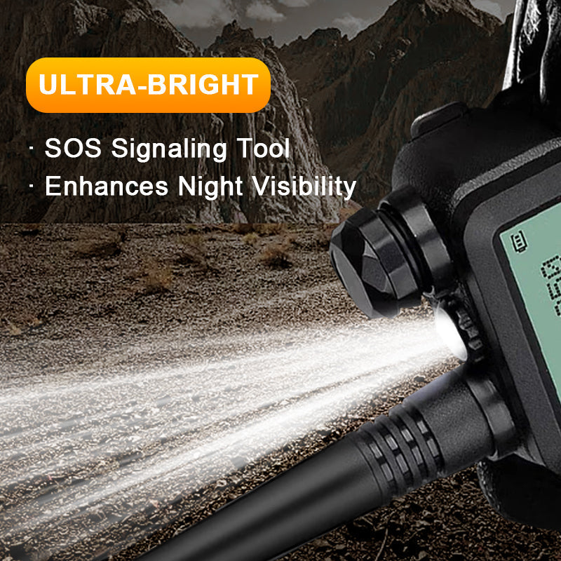 📡 UV-5R Ham Radio Lang rækkevidde UV5R To-vejs radio Dual Band Walkie-Talkie