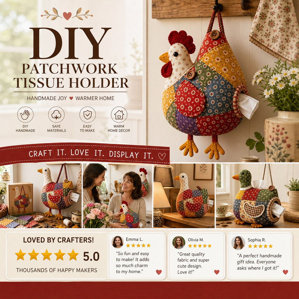 ⏳Tidsbegrænset 50% rabat👪Oplev den store glæde ved DIY – sykit til dyreformet servietholder🐓🦆🪿