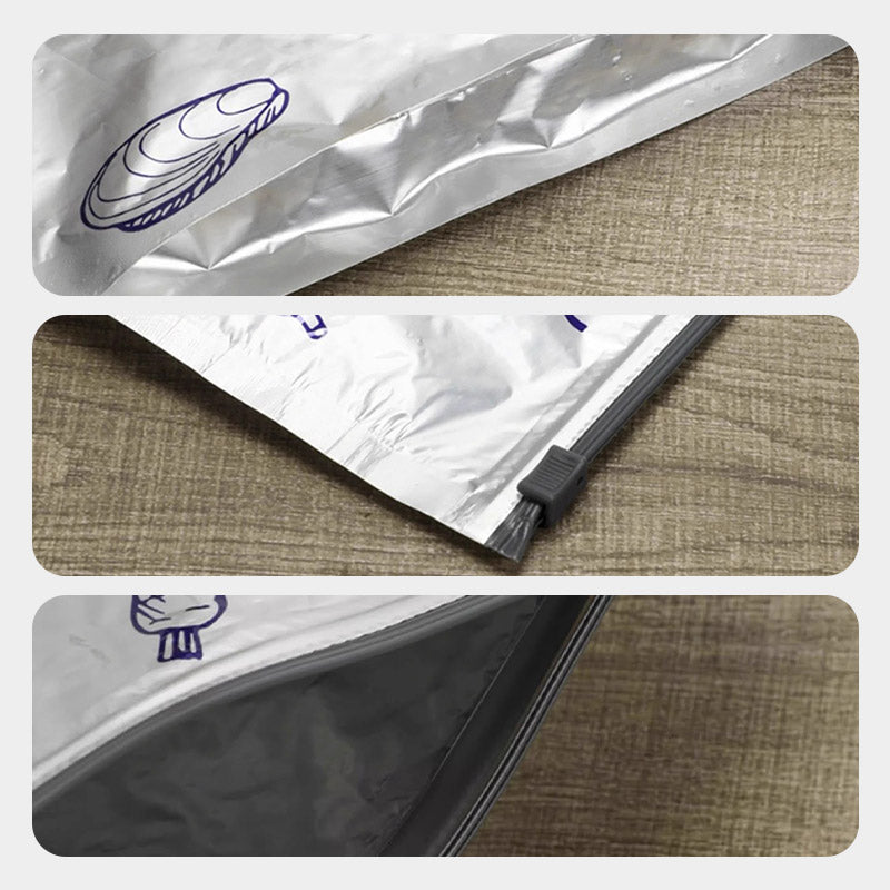 🥦Genanvendelige forseglelige opbevaringsposer i aluminiumsfolie