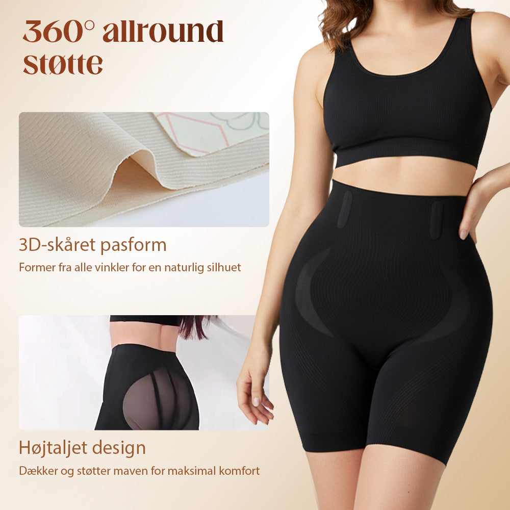 💃Højtaljede numseløftende shapingshorts✨