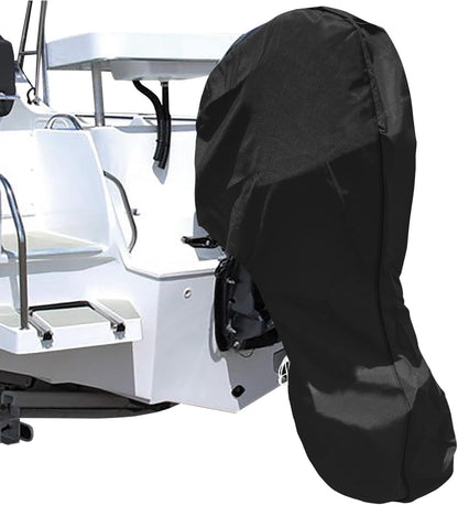 🚤❄️ 50 % RABAT – HELDÆKKENDE BÅDMOTOROVERTRÆK I 420D OXFORD – BESKYT PÅHÆNGSMOTOREN MOD REGN, SNE & UV, UDEN VÆRKTØJ! 🛡️