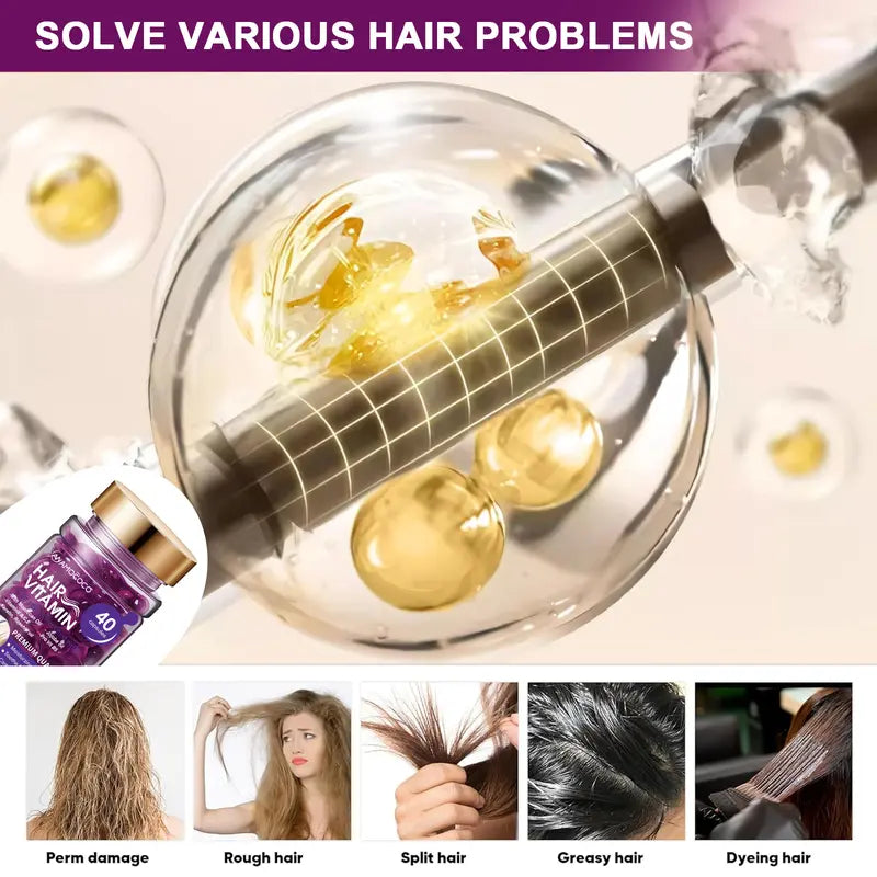 🌿Dybdeplejende hårmaske – beriget med æteriske olier og reparerende pleje til skadet hår ✨💆‍♀️🛡️