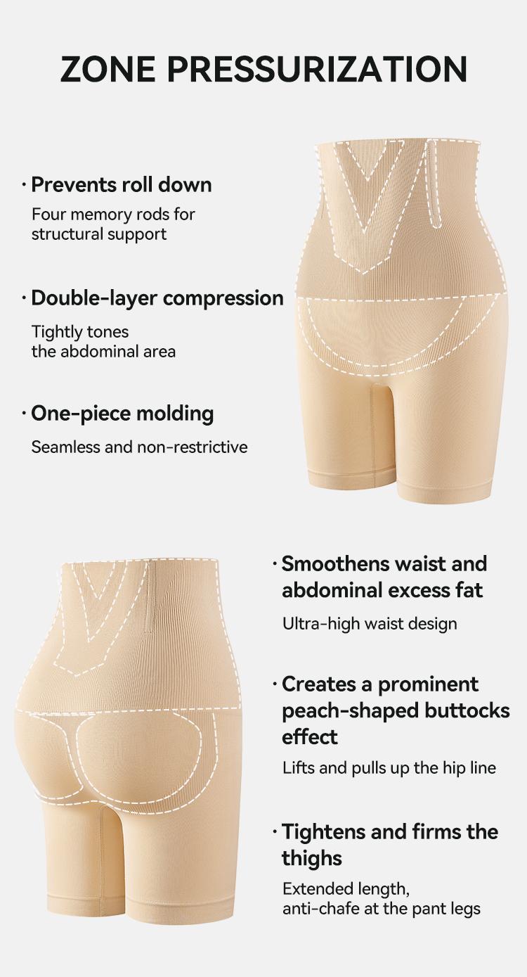 ✨Dame-shapewear med mavekontrol og løftende effekt til balderne
