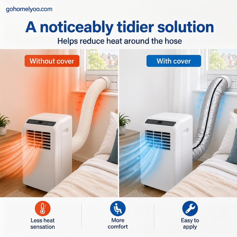🔥 Isoleringsbeskyttelse til aircondition-slange: Et must-have til sommerhjemmet