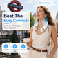 🍃 50% RABAT NU! 💨 Halsventilator med aircondition – stille, bærbar og 360° drejbar – perfekt til sommeren 🌞