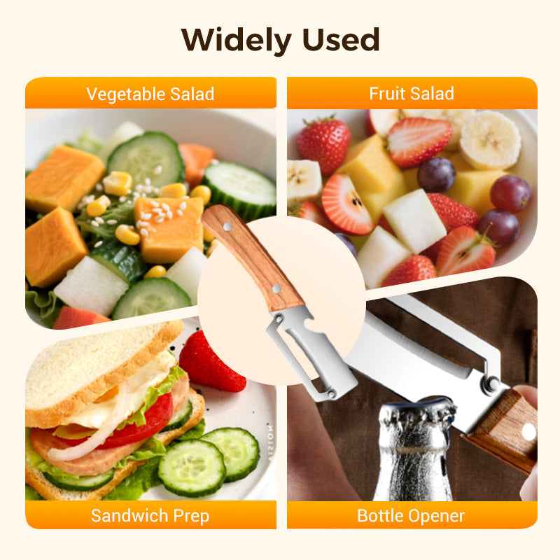 🥕 KØB 2 FÅ 1 GRATIS! 🔥 Multifunktionel grøntsagsskræller til køkkenet – blad i rustfrit stål, ergonomisk håndtag og perfekt til frugt og grøntsager ✨