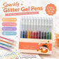 ⏳Sidste dag – specialpris: 129,95 kr.!!💥🎁Glitter-gelpen-sæt – skriver glat 🎨
