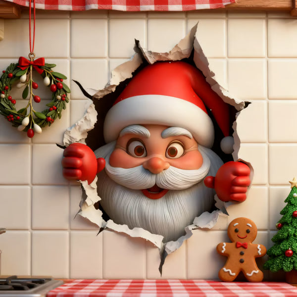 🎄Juleudsalg 50 % rabat🎅Kreative juleklistermærker til vægge