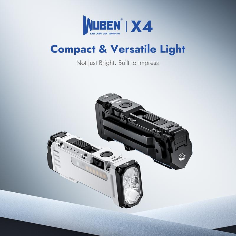 LED-arbejdslampe med 180° drejeligt hoved