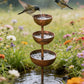 🐦Regnfanger - plantestøtte 🌧️Haveornament i metal