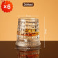 Unikt roterende drikkeglas | ✨ Visuelt spektakulært | 🎁 Perfekt gave til whiskyelskere 🥃