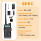 📡 UV-5R Ham Radio Lang rækkevidde UV5R To-vejs radio Dual Band Walkie-Talkie