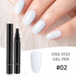 💅One Step gelneglepen 🎨 Gratis håndholdt mini-UV-neglelampe 💡